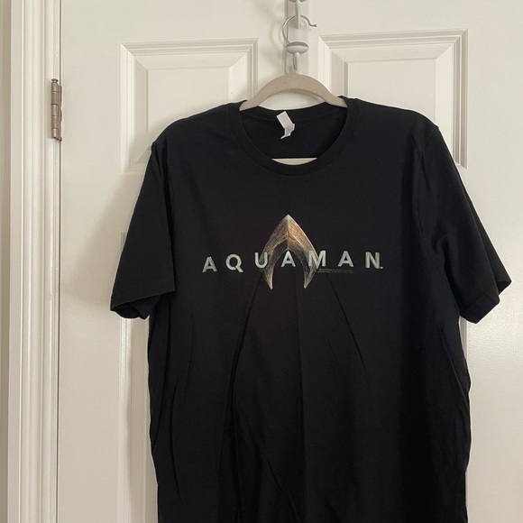 Justice League Movie Aquaman Logo T-Shirt Size XL - Picture 4 of 7